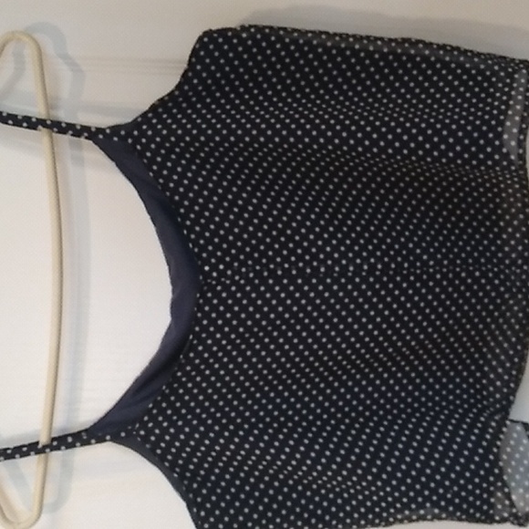 New Blue & White Polka Dot 2 Piece Set - Picture 7 of 11